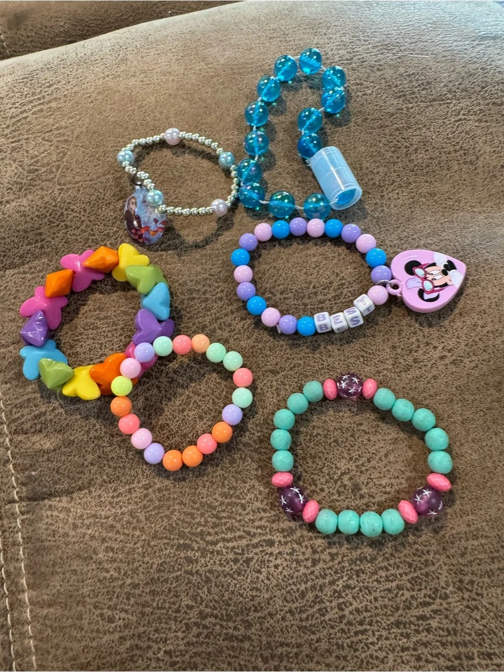 Kids Multicolor Beaded Bracelets - Fun Stackable Accessories